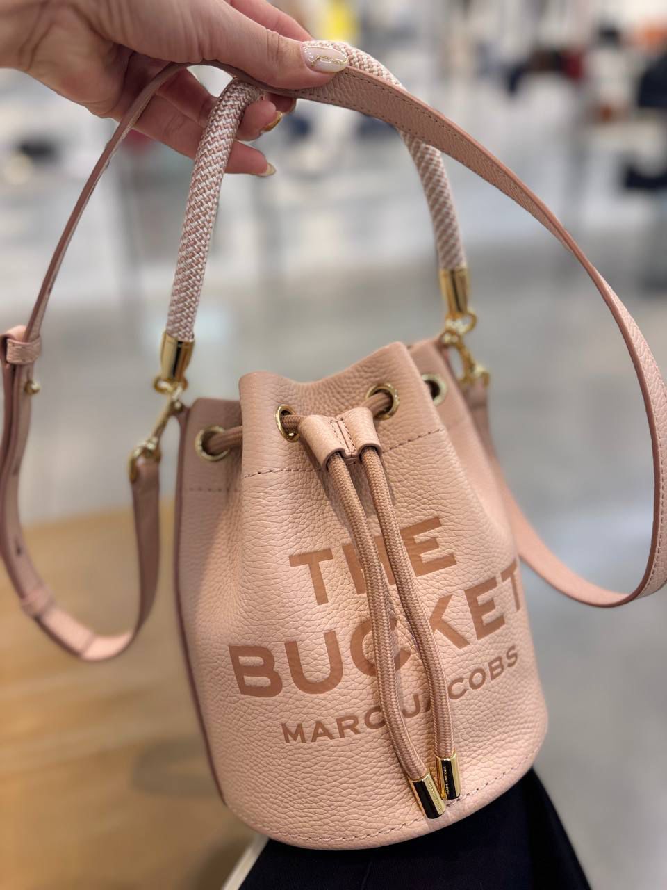 Bombonera The Bucket Marc Jacobs Rose Small