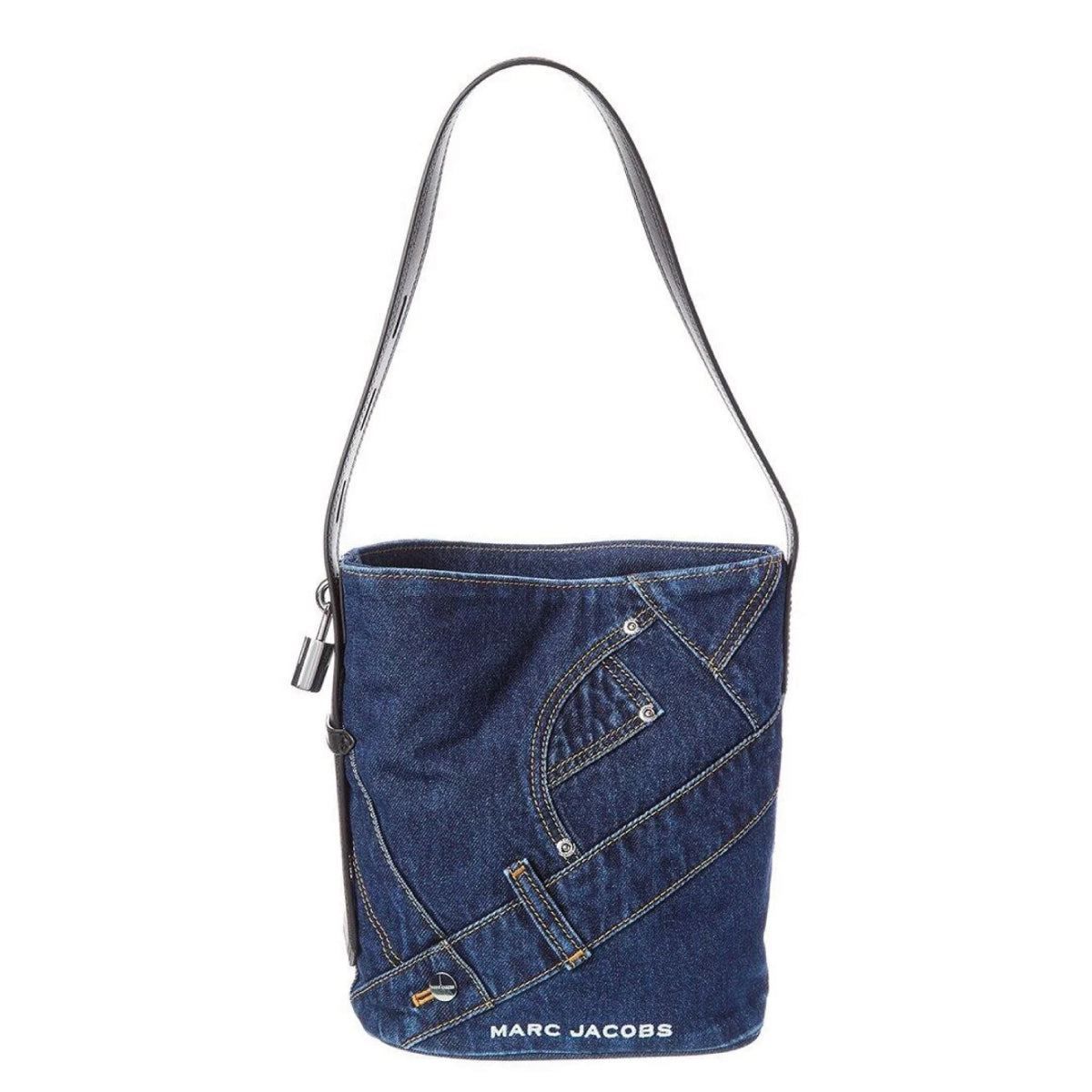 Bolso Marc Jacobs de mezclilla estilo bucket