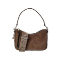 Cartera Marc Jacobs The Shoulder Suede Taupe